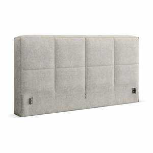 Bézs kárpitozott ágytámla 209x100 cm Darren – Micadoni kép