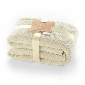 Henry bézs mikroszálas takaró, 170 x 210 cm - DecoKing kép