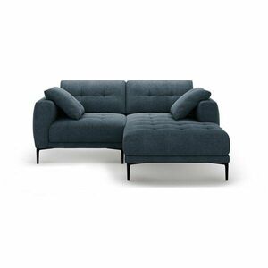 Sötétkék sarokkanapé (jobb oldali-heverő résszel) Bemy – Micadoni kép