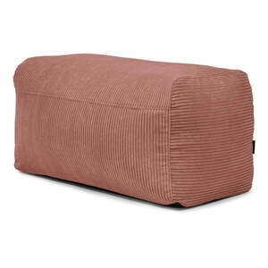 Téglavörös kordbársony babzsákfotel Plus 100 Lounge – SLOWDOWN kép