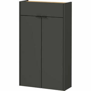 Antracitszürke szekrény 56x97x22 cm Ameca – Germania kép