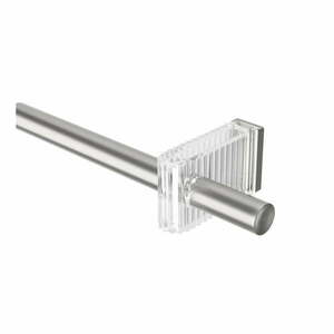 Matt ezüstszínű acél bővíthető függönykarnis 107 - 305 cm Flute – Umbra kép