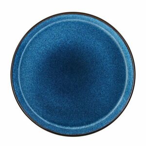 Fekete-kék kőedény tányér ø 27 cm Gastro Dark Blue/Black – Bitz kép