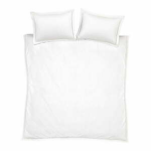 Fehér kétszemélyes pamut ágyneműhuzat 200x200 cm Oxford Lace Trim – Bianca kép