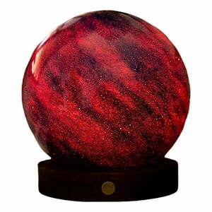 Sötét natúr színű USB fénydekoráció ø 12 cm Galaxy Breeze – Gingko kép