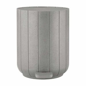 Világosszürke poligyanta pedálos szemetes 3 l Kua – Blomus kép