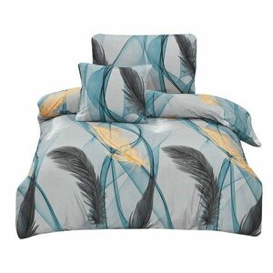 Egyszemélyes háromrészes mikroszatén ágyneműhuzat 140x200 cm Melissa – My House kép