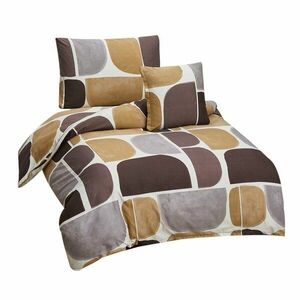 Egyszemélyes háromrészes mikroszatén ágyneműhuzat 140x200 cm Pablo – My House kép