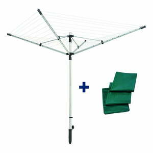 Ezüstszínű kerti ruhaszárító 50 m LinoLift 500 – LEIFHEIT kép