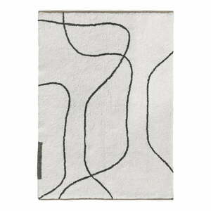 Elefántcsont színű mosható pamut szőnyeg 100x140 cm Shadow – Mette Ditmer Denmark kép