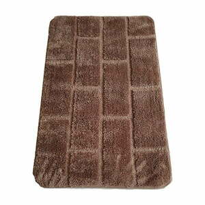 Barna fürdőszobai kilépő 50x80 cm – JAHU collections kép