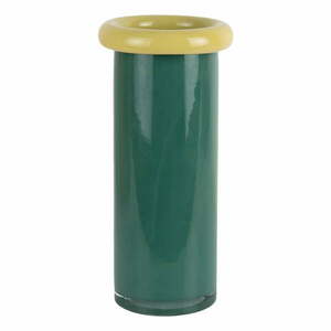 Sötétzöld üveg váza (magasság 27, 5 cm) Plegado – PT LIVING kép