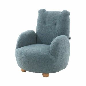 Kék buklé gyerek fotel Rocky – Vipack kép