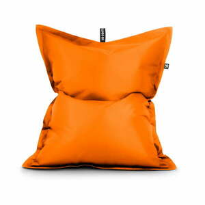 Narancssárga bőrutánzat babzsákfotel Pad XL – So Soft? kép