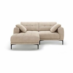 Világosbarna sarokkanapé (bal oldali-heverő résszel) Bemy – Micadoni kép