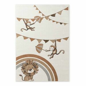 Krémszínű gyerek szőnyeg 120x170 cm Roar like a Lion Rainbow Party – Villeroy&Boch kép