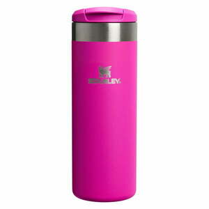 Rózsaszín rozsdamentes acél termobögre 470 ml AeroLight™ Transit Mug Violet Blossom – Stanley kép