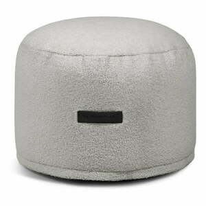 Világosszürke buklé babzsákfotel Mini – SLOWDOWN kép