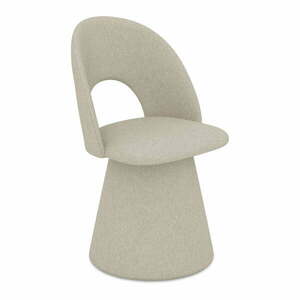 Bézs kárpitozott étkezőfotel Kalo – Makamii kép