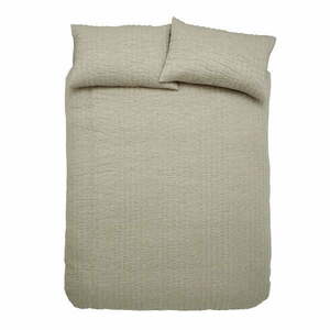 Bézs kétszemélyes-hosszabbított ágyneműhuzat 230x220 cm Tamba Stripe – Pineapple Elephant kép