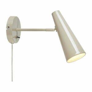 Szürkésbézs konnektorhoz csatlakoztatható fali lámpa Peak – Markslöjd kép