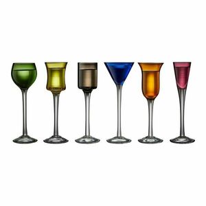 Röviditalos pohár szett 6 db-os 50 ml – Lyngby Glas kép