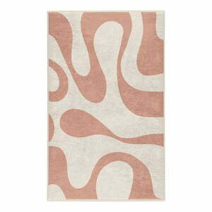 Rózsaszín mosható szőnyeg 60x100 cm Strawberry Latte – Mila Home kép
