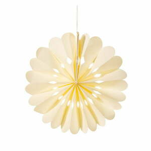 Papír kézzel készített karácsonyfadísz ø 10 cm Honeycomb Snowflake – Sass & Belle kép