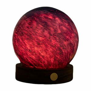 Sötét natúr színű USB fénydekoráció ø 8 cm Galaxy Breeze – Gingko kép