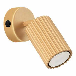 Aranyszínű spotlámpa 8x16 cm Gleam – Sollux kép