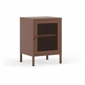 Borvörös éjjeliszekrény Fayna – Marckeric kép