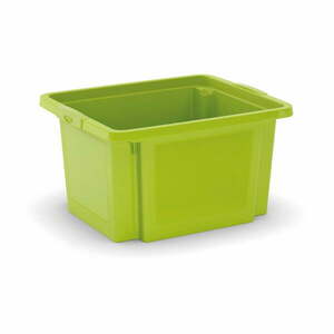 Zöld műanyag tárolódoboz 42x35x23 cm H-Box S – KIS kép