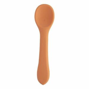 Narancssárga szilikon gyerek kanál – Orion kép