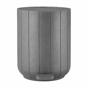 Szürke poligyanta pedálos szemetes 3 l Kua – Blomus kép