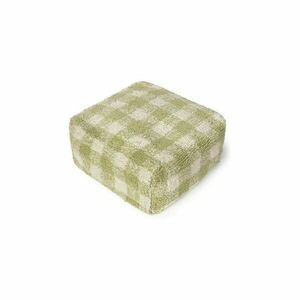 Zöld gyerek babzsákfotel Vichy – Lorena Canals kép