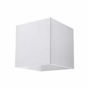 Fehér fali lámpa Geo – Sollux kép