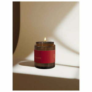 Illatos szójaviasz gyertya #90 Pink Pepper, Poppy, Sandalwood – Perfumed Prague kép