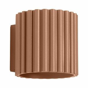 Világosbarna fali lámpa ø 10 cm Zora – Sollux kép