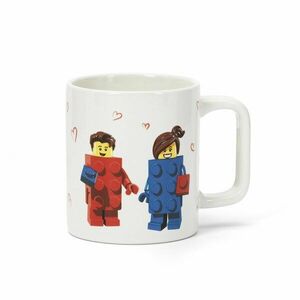 Fehér kerámia gyerek bögre 300 ml Love – LEGO® kép