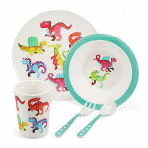 Gyerek étkészlet 5 db-os Baby Dinos – Rex London kép