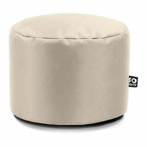 Bézs bőrutánzat gyerek babzsákfotel Dot M – So Soft? kép