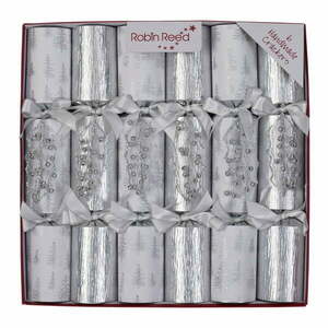 Karácsonyi cracker szett 6 db-os Silver Ice – Robin Reed kép