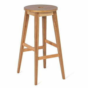 Natúr színű kaucsukfa bárszék (ülésmagasság 75 cm) Club – Bonami Essentials kép