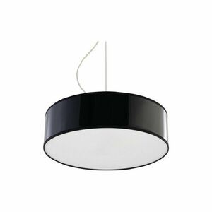 Fekete függőlámpa Atis – Sollux kép