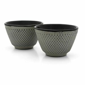 Szürke öntöttvas csésze szett 2 db-os 100 ml Jang – Bredemeijer kép