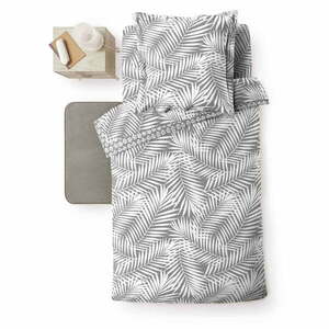 Szürke egyszemélyes pamut paplanhuzat 140x200 cm Botania – douceur d'intérieur kép