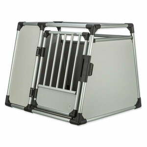 Ezüstszínű állathordozó 75x94 cm Trixie L–XL – Plaček Pet Products kép