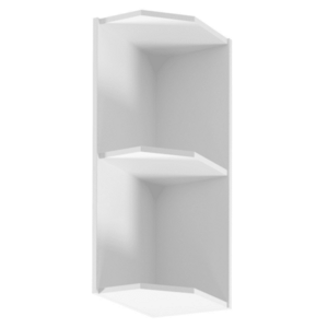 Felső sarokszekrény, fehér, ROYAL G25PZ kép