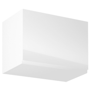 Felsőszekrény, fehér/fehér extra magasfényű, AURORA G60K kép
