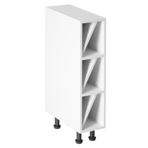 Alsószekrény, fehér, AURORA D20W kép